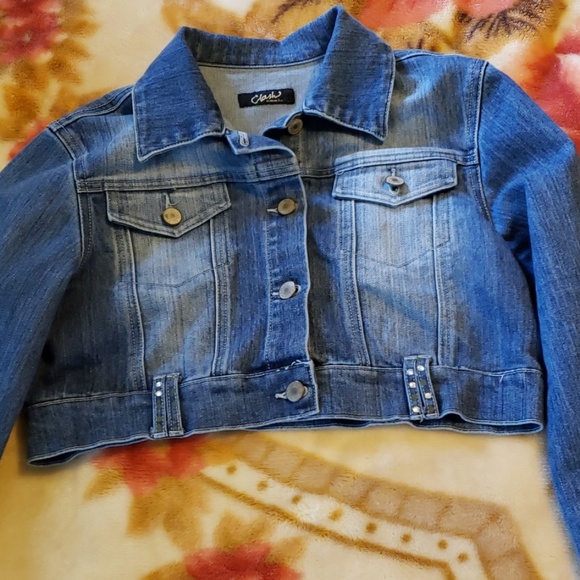 clash jeans USA Denim - Cropped Jean's jacket